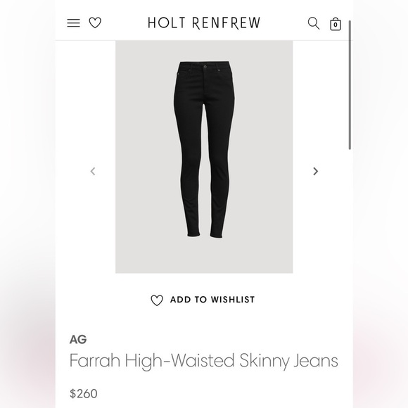 Ag Adriano Goldschmied Farrah High-Waisted Skinny Jeans - Picture 3 of 11